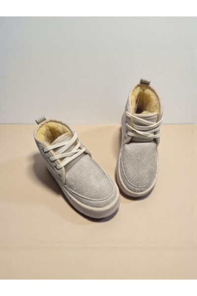 Moda fiesta Women's Winter Suede Fur Boots – Thick Sole