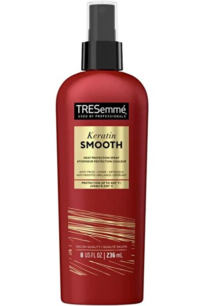 BRONZENET TRESemmé Keratin Smooth Heat Protect Spray for Curly Hair, 237 ml - Heat Protection, Detangling & S