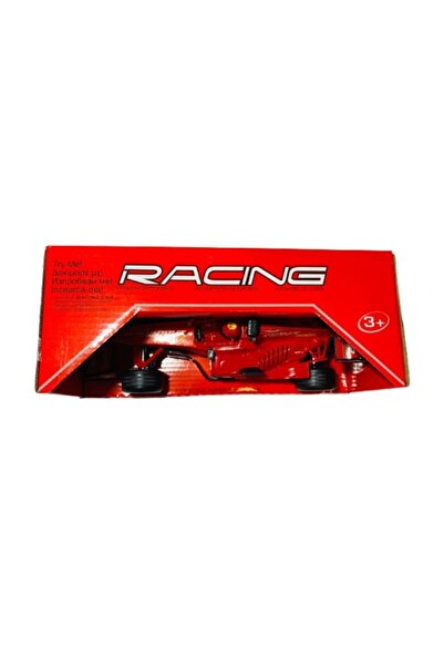 OEM Racing car with pilot, Formula 1, Plastic, Red, 25 x 11 cm