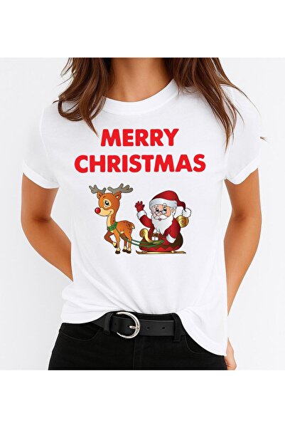 OEM 100% Cotton T-shirt Welcom Christmas