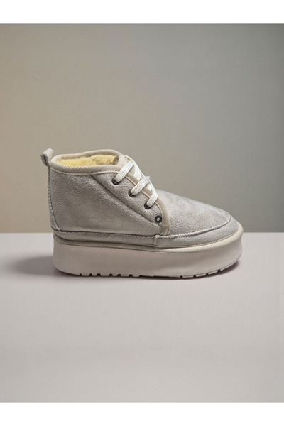 Moda fiesta Women's Winter Suede Fur Boots – Thick Sole