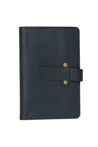 Colermi Leather Passport Cover and Card Holder – Handmade, Double Compartment Travel Wallet