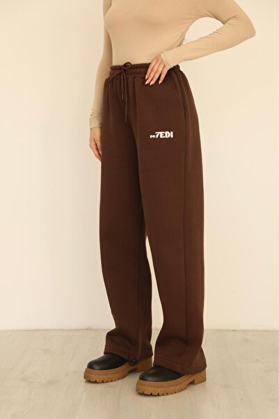 RE7EDİ Winter Unisex -Re7Edi Premium Adjustable Leg Baggy Sweatpants