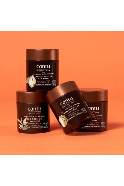 Cantu Skin Therapy Hydrating Raw Blends Body Butter - Mango, Shea & Coconut Oil, 5.5 oz