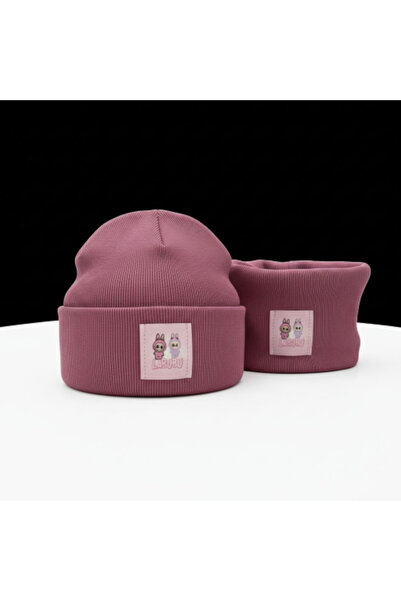 Mustran Teen & Adult Unisex Beanie Neck Gaiter Set of 2 | One Size+12 Years | 95% Cotton | Double Layer 4 Layer Ear