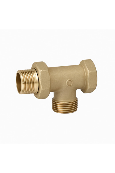 GIACOMINI equal tee R557DY005, 1” x 1” x 1”, for collector, heating and hot w...