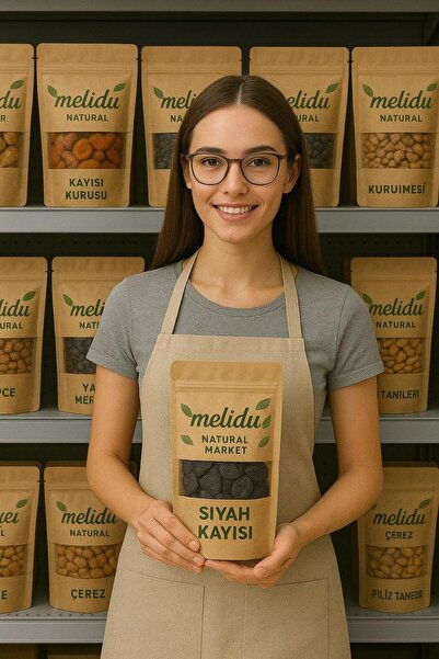 Meliddu KURU KAYISI GÜN KURUSU JUMBO 1 KG