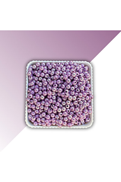 HERALDİS Renkli İnci Boncuk Lila 6 MM Boncuk-Takı Ve DIY İçin Uygun- ST-07M6 ...