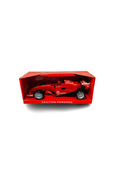 OEM Racing car with pilot, Formula 1, Plastic, Red, 25 x 11 cm