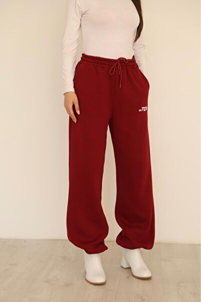 RE7EDİ Winter Unisex -Re7Edi Premium Adjustable Leg Baggy Sweatpants