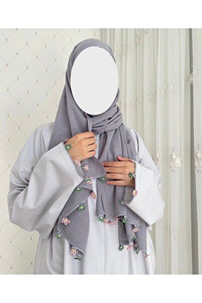 Nimet Abla Butik Hand Embroidered Prayer Robe Suit