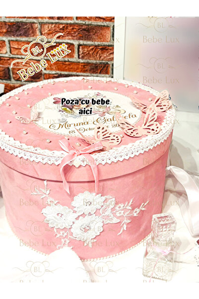 BEBELUX Personalized Baptism Set - Miruna - by - Hand-made baptismal outfits on order