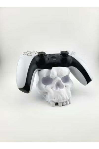 3D Brothers Skull-Shaped Controller Stand Gaming Accessory