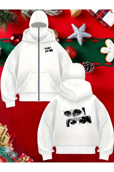 LAYORA 00 Hooded Zippered Windbreaker Jacket