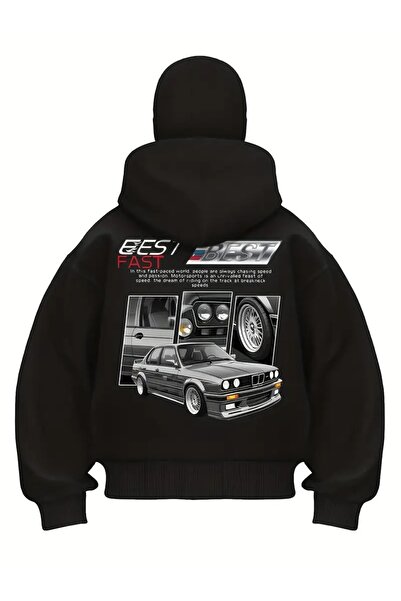 LAYORA Loose Fit Zip up Sweatshirt for Streetwear