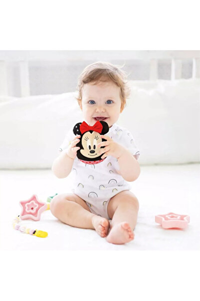 Minnie Mouse Disney Minnie plush figure, baby rattle Clementoni