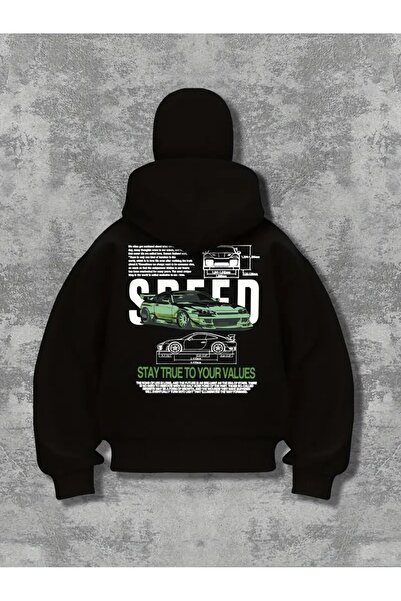 LAYORA Loose Fit Zip up Sweatshirt for Streetwear