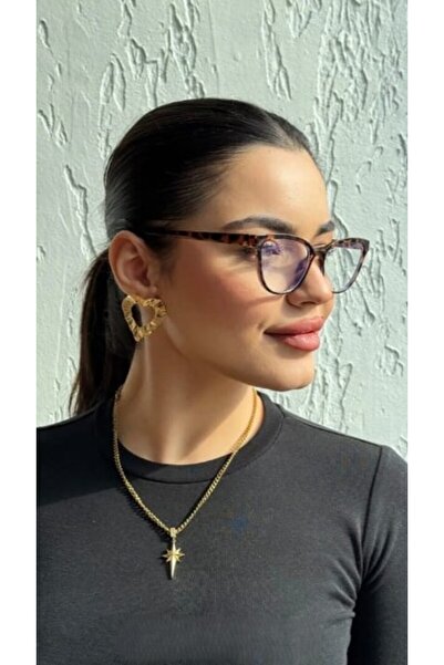 MONAL EYEWEAR Cat Gi̇rl Blueblock 56 Ekartman Protects and Calms Your Eyes Graduated Glass Can Be Installed