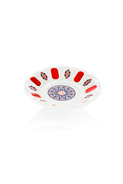 Tria Kırılmaz Çay Tabağı 12 Adet 11 cm Desenli TR304D