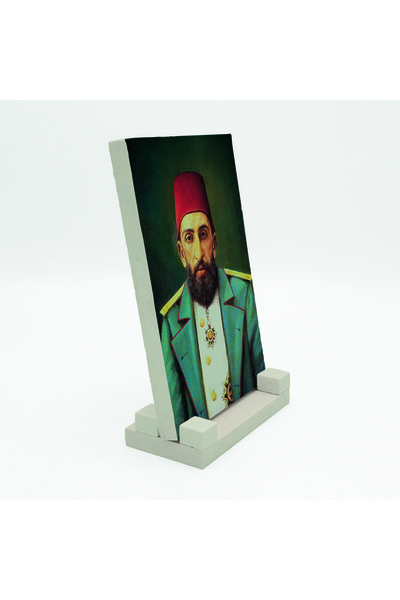 Sadrazam سلطان 2. حجر طبيعي من عبد الحميد حان مطبوع مقاس 10سم × 15سم |   5G-AH2a