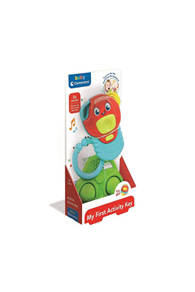 Colorate Цветна интерактивна играчка, ключът към развитието на бебето Clementoni