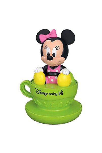 Minnie Mouse Disney Minnie Bow rotating figurine on teacup Clementoni