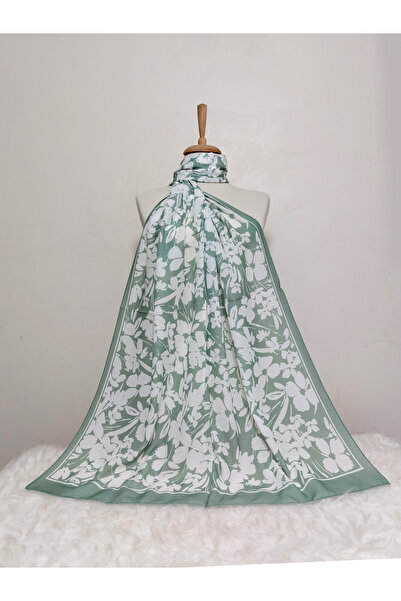 istanbul prensesleri Patterned Floral Model Shawl French Cotton, Stretchy, Soft Shawl, High Quality.