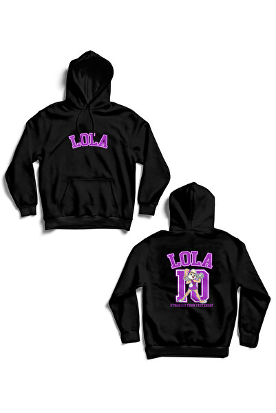 Koi Art Design سويت شيرت لولا باغز باني مطبوع للجنسين للنساء/الرجال باللون ال...