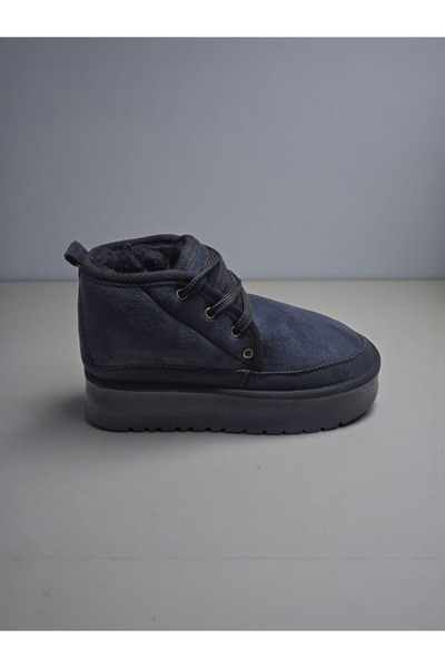 Moda fiesta Women's Winter Suede Fur Boots – Thick Sole