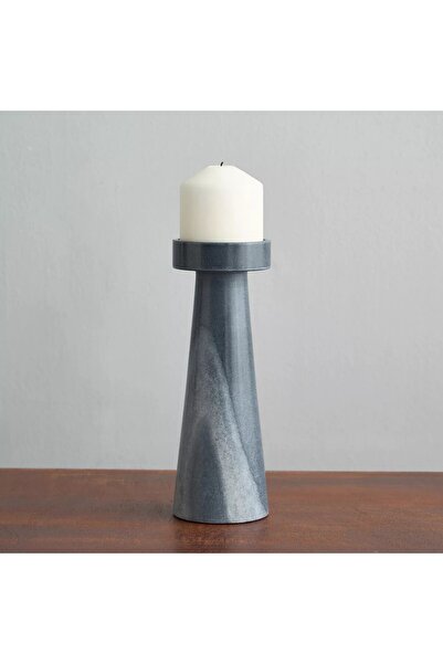 HOME AURAA Marble Pillar Candle Holder 25 cm