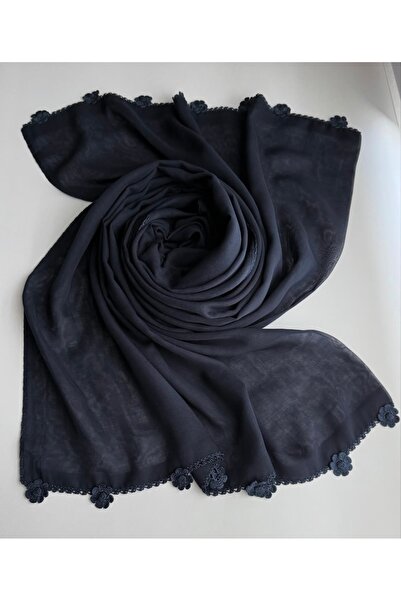 Nimet Abla Butik Hand Embroidered Shawl Hijab