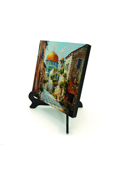 Sadrazam Йерусалим, джамия Ал-Акса, Куполът на скалата Печатен дървен MDF пло...