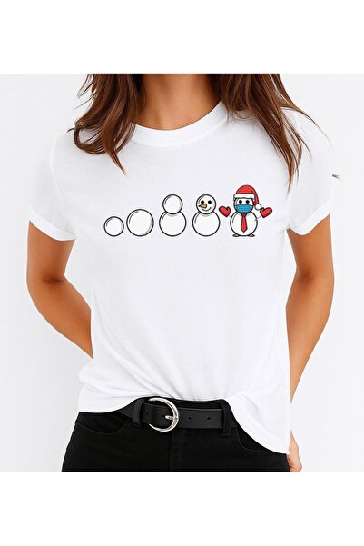 OEM 100% Cotton T-shirt 'Snowman 3'