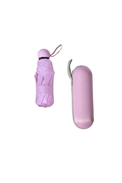 Şeker Ofisi Mini Kapsül Şemsiye Özel Kılıflı, Su Geçirmez Ve Taşınabilir Mode...