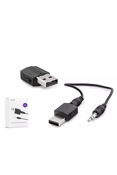 gökkuşağı store Bt-600 Transmıtter Receıver Wırless Audıo Usb Adaptör Bluetoo...