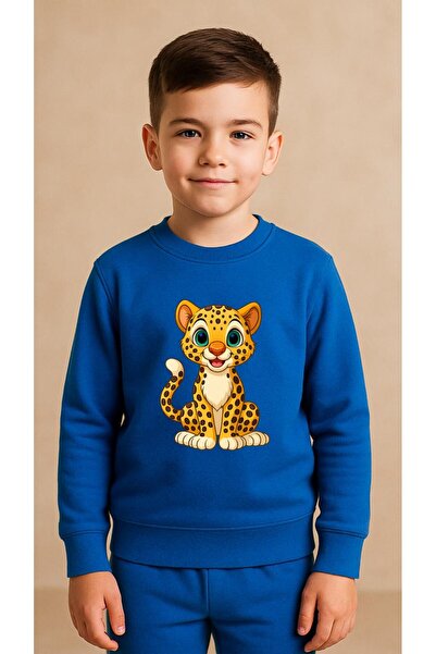 playwear Παιδικό Φούτερ Σετ ΡΟΥΧΩΝ BENEKLİ CITA με στάμπα για κορίτσια και αγ...