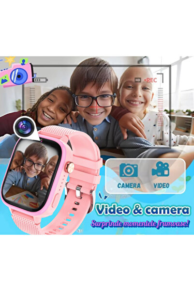 MAUEX T49 Smartwatch Kids 4G GPS WiFi LBS Video Call IP67 Screen 1.83 1GB+8GB