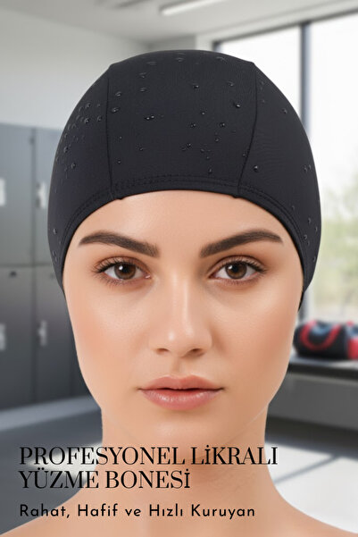 viyol marketim Likralı Yüzücü Bonesi – Deniz & Havuz İçin Esnek, Rahat, Hızlı Kuruyan Spor Bone