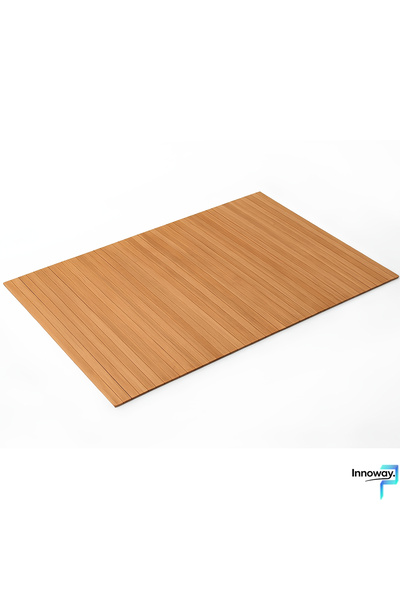 Innoway Kaymaz Bambu Mat – Çok Amaçlı Doğal Bambu Banyo Paspası , Katlanabili...