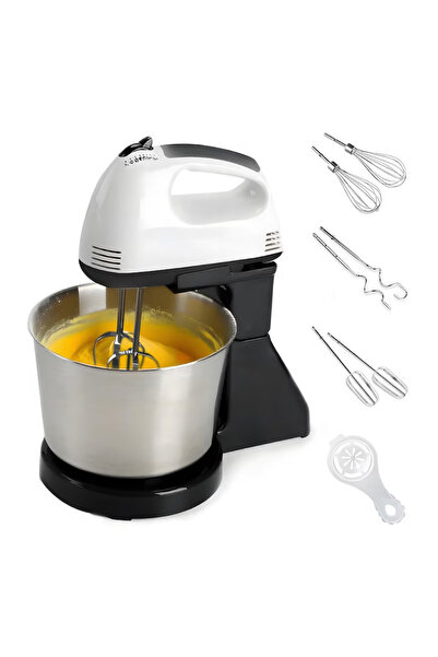OEM Mixer Electric cu Suport și de Mână Luxeeo, 100W, Capacitate 1.7L, 7 Trep...