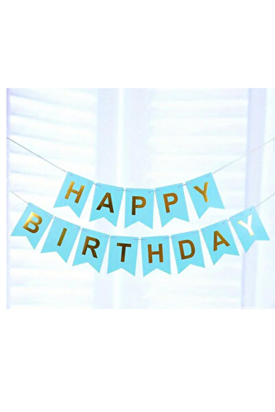 OEM Party Banner Garland "Happy Birthday", 5m