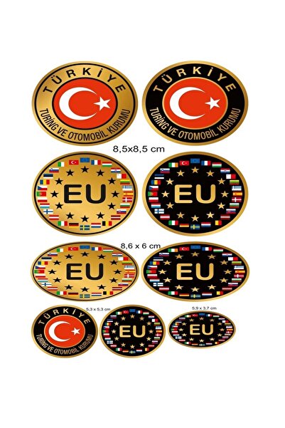 BsElektronik New Generation Embossed Stickers Special for Labelers, Multiple ...