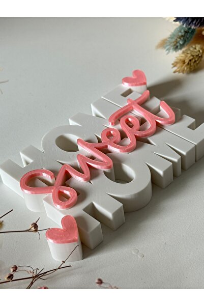 craftopya Home Sweet Home Yazılı Ev Dekoru