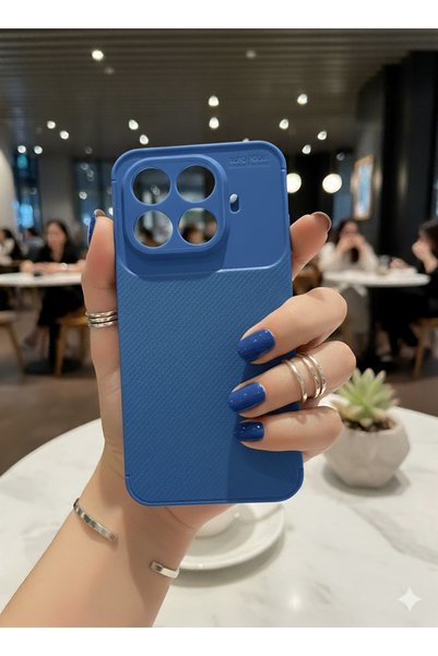 TechTrove Xiaomi 15T Pro Kılıf Kamera Korumalı Darbe Emici Karbon Fiber Desen...