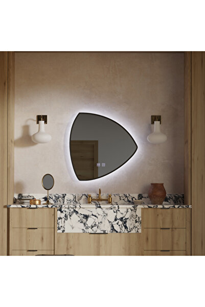 OPTIM DEKO Oglindă LED tactilă Fiero cu sistem anti-aburire 60 x 60 cm