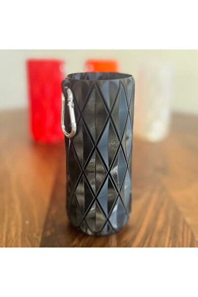 Mottopi Siyah Elmas Desen Bira Kılıfı