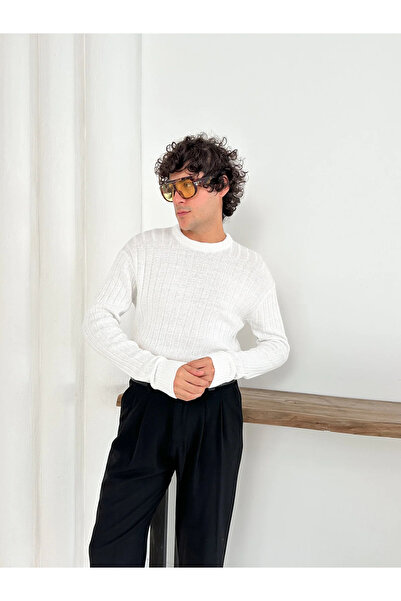 pepule Winter Knitted Crew Neck Sweater Knitwear