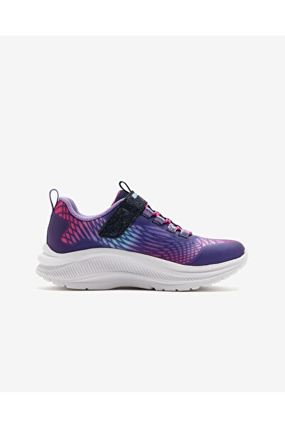 SKECHERS RAINBOW CRUISERS - RAINBOW REFLECTIN Velké dívčí svítící sportovní boty v tmavě modré barvě 303722L NVMT