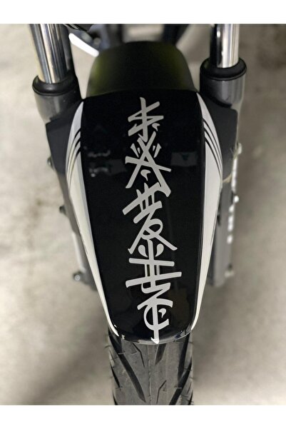 unifol TVS RAİDER KAPLAMA (ÖN ÇAMURLUK STİCKER)