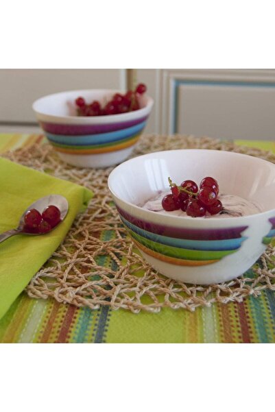 Omada Boluri - PLEXART Bol d12 cm - Coloured waves